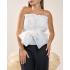 Blusa Off Shoulder Blanca