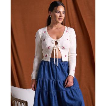 Blusa Enlazada Flores