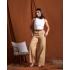 Blusa tirante blanca.