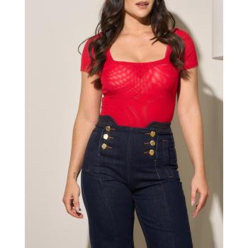 Bodysuit Rojo.