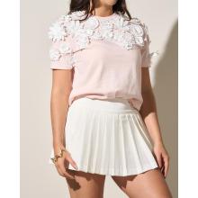 T-Shirt Flores Rosa.