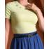 T-shirt verde.