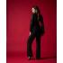 Pantalon bota ancha negro.