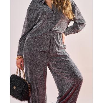 Set Brillos Plateado