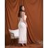 Vestido beige.