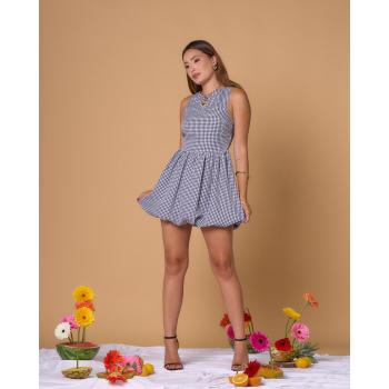 Vestido cuadros.