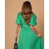 Vestido verde.