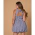 Vestido cuadros.