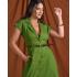 Vestido Verde Oscuro.