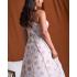 Vestido marino nude.