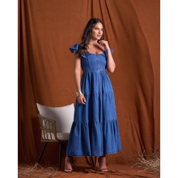Vestido denim.