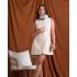 Vestido arena lino.